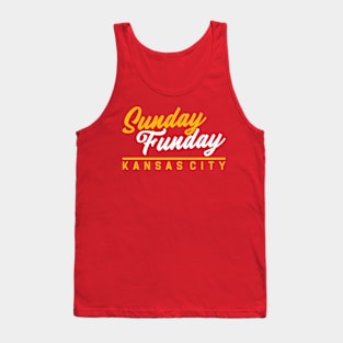 Kansas City - Sunday Funday Kansas City Tank Top